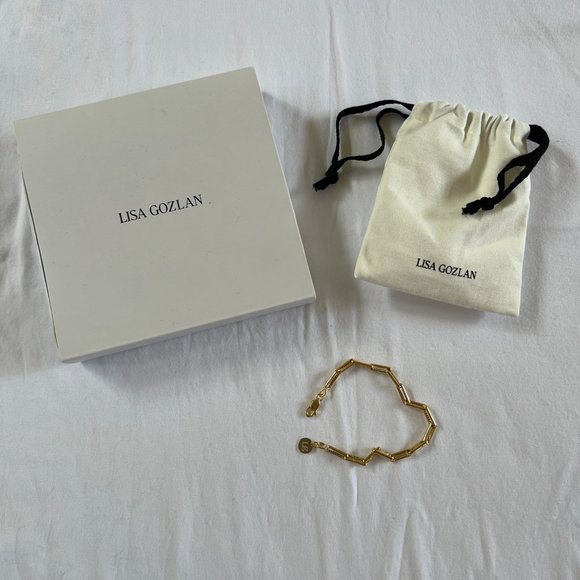 BR059 'Small Indented Paperclip Bracelet' Brand New - Picture 3 of 3